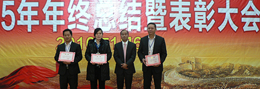 回归市场，展望未来 双迎2015年年终总结暨表彰大会